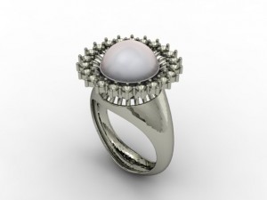 jewellery ring 3D प्रिंट मॉडल