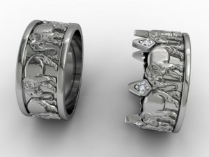 elephant rings 3D-printmodel