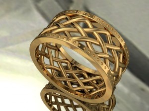 jewellery ring 3D प्रिंट मॉडल