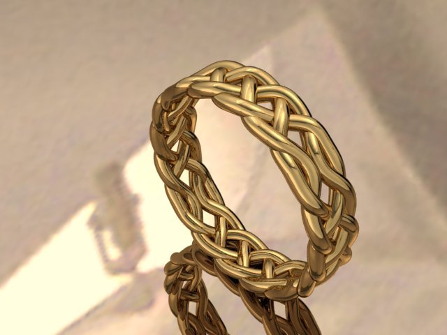 jewellery ring 3D Baskı Modeli .c4d .max .obj .3ds .fbx .stl .blend 