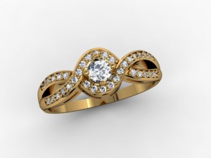 jewellery ring Model Cetak 3D