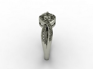 jewellery ring Model Cetak 3D