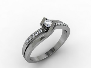 jewellery ring 3D-Druckmodell