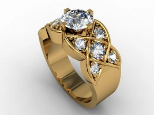 jewellery ring 3D Print Model