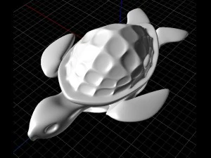 kaplumbağa 3D Baskı Modeli