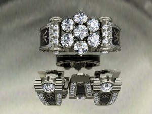 jewellery ring 3Dプリントモデル