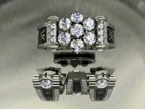 jewellery ring 3D Print Model