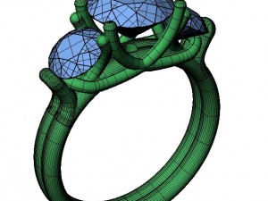 jewellery ring Modèles 3D en vedette