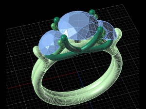 jewellery ring Modèles 3D en vedette