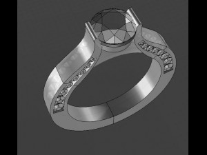 jewellery ring 3Dプリントモデル