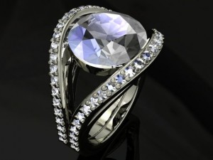 jewellery ring 3D-printmodel