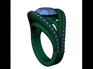 jewellery ring 3D Print Model