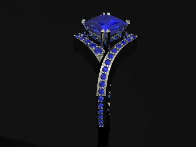 jewellery ring Modello di stampa 3D .c4d .max .obj .3ds .fbx .stl .blend 