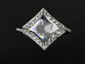 jewellery ring Modello di stampa 3D