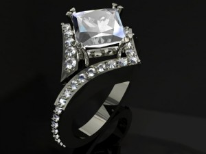 jewellery ring Modello di stampa 3D