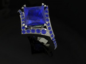 jewellery ring Modello di stampa 3D