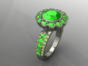 jewellery ring 3D Print Model