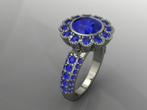 jewellery ring 3D Baskı Modeli