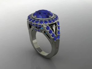 sieraden ring 3D printmodel