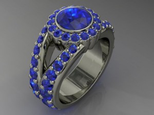 jewellery ring 3D प्रिंट मॉडल
