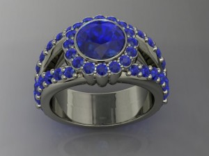 jewellery ring 3D Baskı Modeli