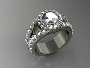 jewellery ring 3D Baskı Modeli