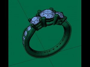jewellery ring 3D Print Model