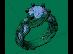 jewellery ring 3D Print Model