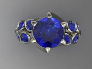 jewellery ring Modelo de Impressão 3D