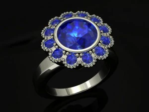 jewellery ring 3D Print Model