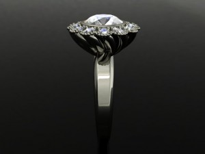 jewellery ring Model Cetak 3D