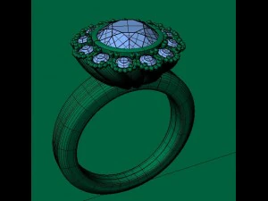 jewellery ring 3D Print Model