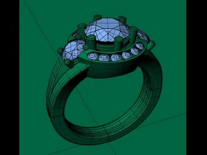 jewellery ring 3D Print Model
