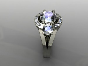 jewellery ring 3D-printmodel
