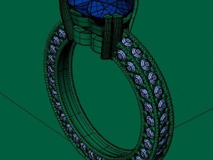 jewellery ring Model do druku 3D
