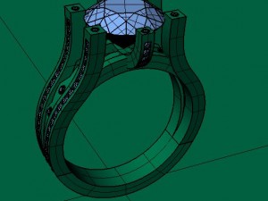 jewellery ring 3D Принт Модель