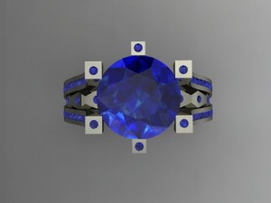 jewellery ring 3D Принт Модель