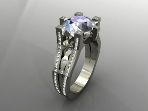 jewellery ring 3D Принт Модель