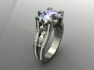 ювелирное кольцо 3D Принт Модель