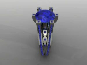 ювелирное кольцо 3D Принт Модель