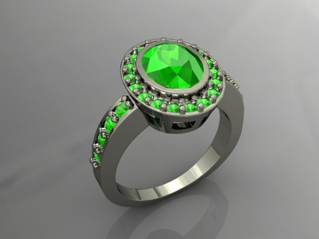 jewellery ring 3D प्रिंट मॉडल .c4d .max .obj .3ds .fbx .stl .blend