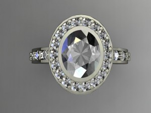 jewellery ring 3D प्रिंट मॉडल
