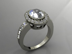 jewellery ring 3D प्रिंट मॉडल