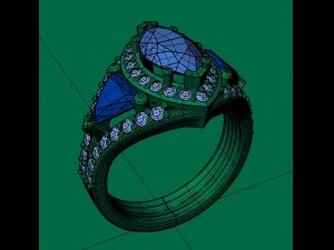 jewellery ring 3D 프린트 모델