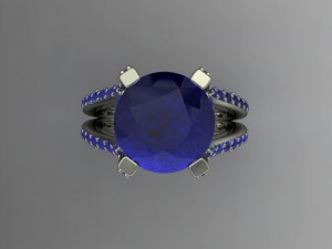 jewellery ring 3D-printmodel