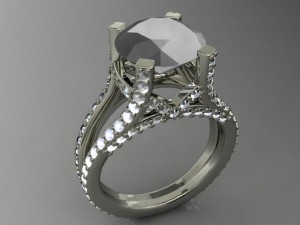 jewellery ring 3D-printmodel