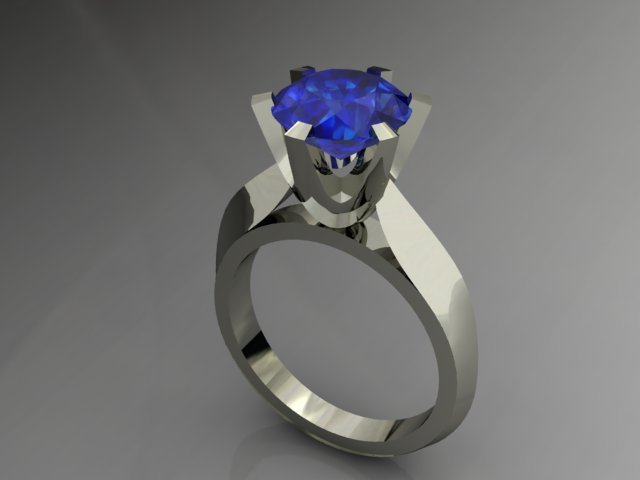 jewellery ring 3D Print Model .c4d .max .obj .3ds .fbx .stl .blend 
