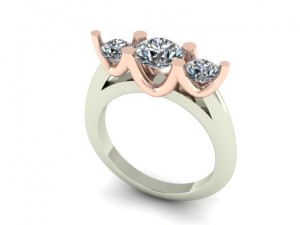 jewellery ring Model Cetak 3D