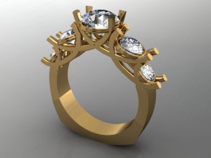 jewellery ring 3D Print Model