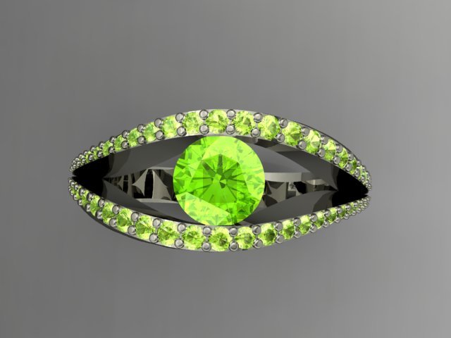 jewellery ring 3D Baskı Modeli .c4d .max .obj .3ds .fbx .stl .blend 